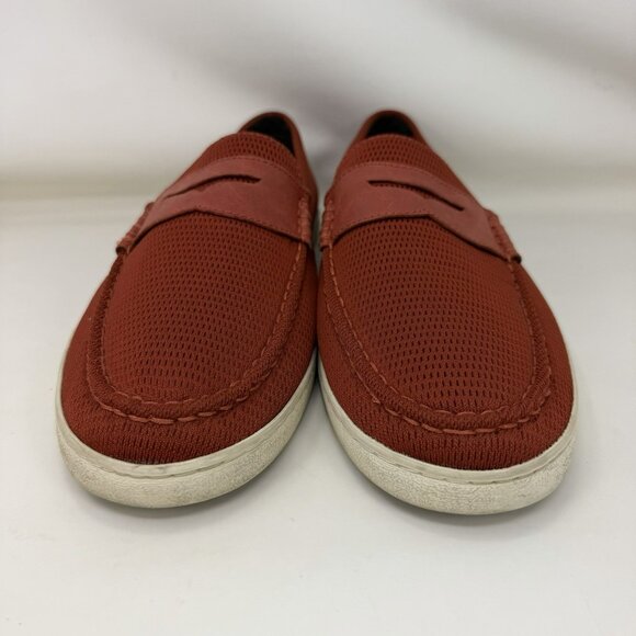 Cole Haan Nantucket Knit Penny Loafers Orange Men\'s Size 12 main image 7